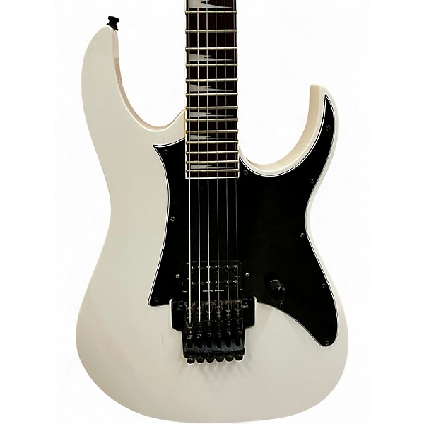 Used Ibanez RG350DX RG Series White Solid Body Electric Guitar