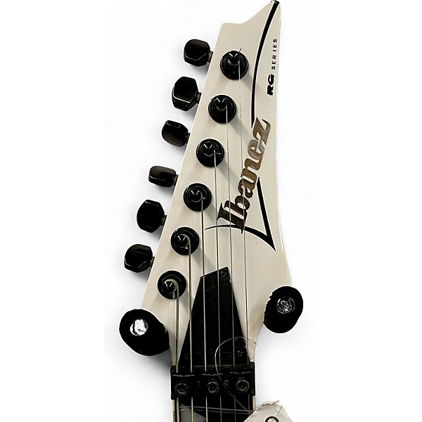 Used Ibanez RG350DX RG Series White Solid Body Electric Guitar