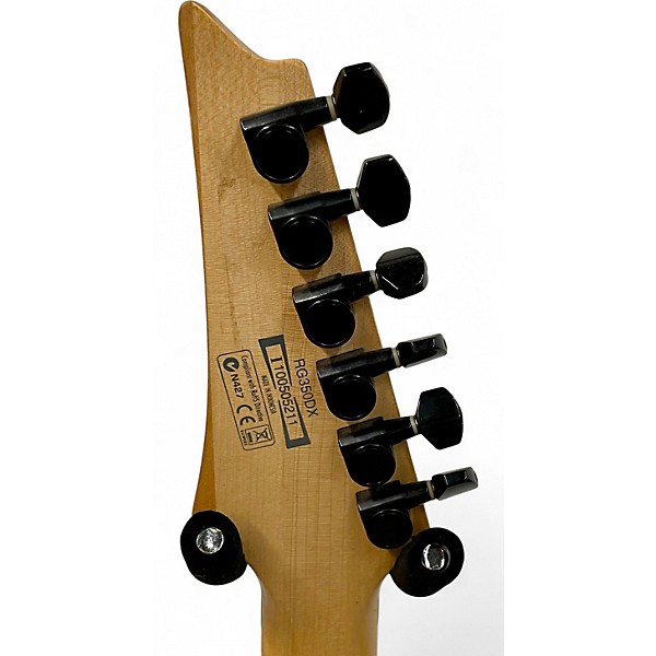 Used Ibanez RG350DX RG Series White Solid Body Electric Guitar