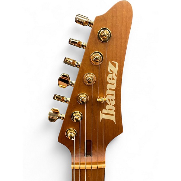 Used Ibanez SLM10 Trans Red Solid Body Electric Guitar