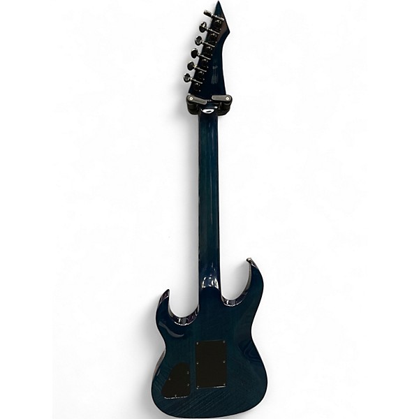 Used Diamond Halcyon FM FR Jade Iridium Solid Body Electric Guitar