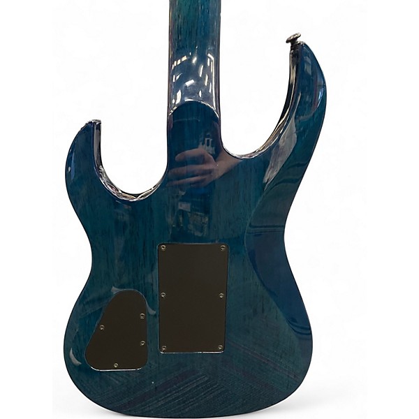 Used Diamond Halcyon FM FR Jade Iridium Solid Body Electric Guitar