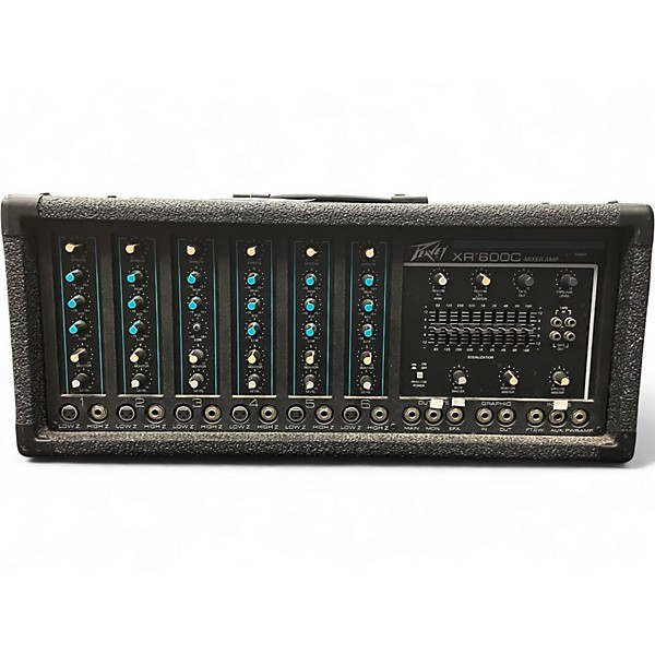 Used Peavey XR600C Powered Mixer