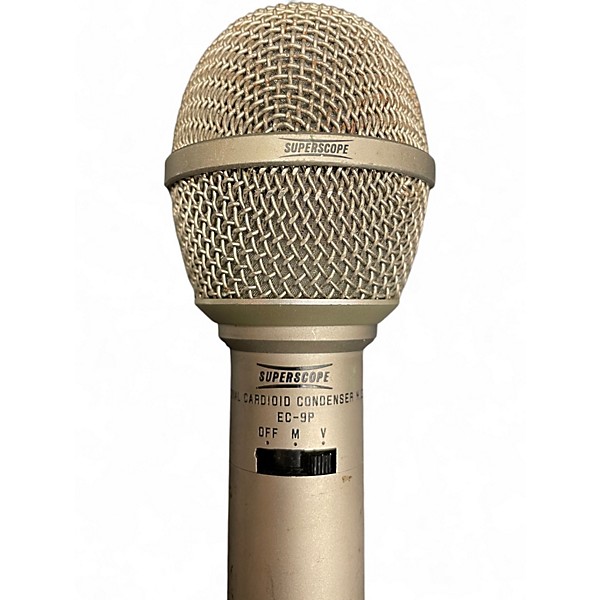 Vintage 1970s Superscope EC-9P Condenser Microphone