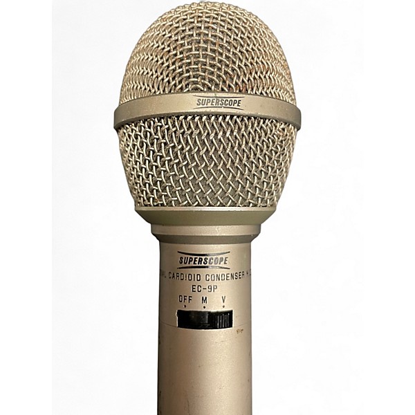 Vintage 1970s Superscope EC-9P Condenser Microphone