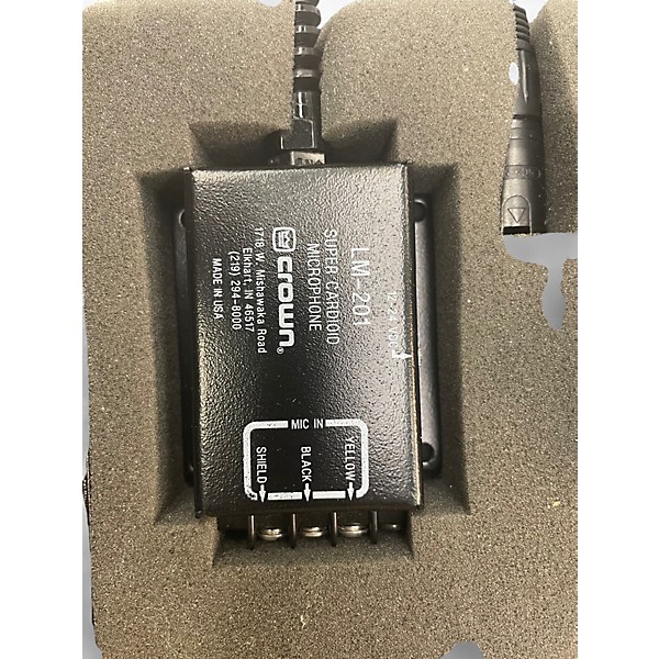 Used Crown LM 201 Dynamic Microphone