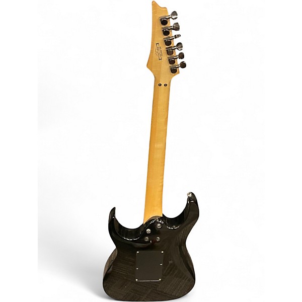 Used Ibanez RG350EX Black Solid Body Electric Guitar