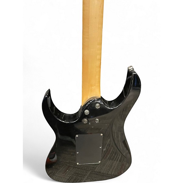 Used Ibanez RG350EX Black Solid Body Electric Guitar
