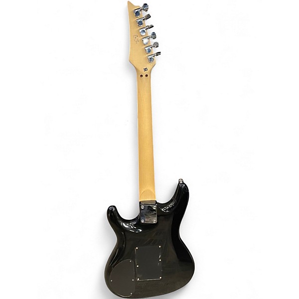 Used Ibanez JS100 Joe Satriani Signature Black Solid Body Electric Guitar