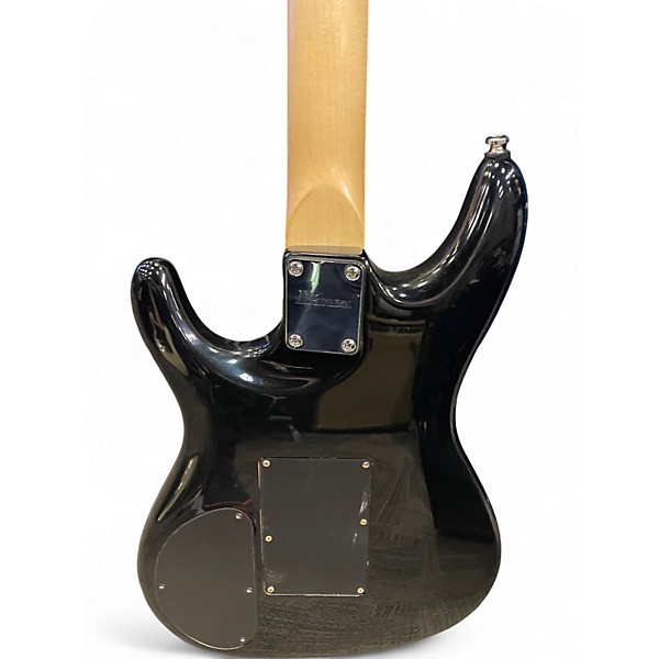 Used Ibanez JS100 Joe Satriani Signature Black Solid Body Electric Guitar