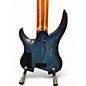 Used Legator Ghost Performance 7 Multi Scale Blue Burst Solid Body Electric Guitar