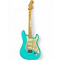 Used Squier Standard Stratocaster 40TH ANNIVERSARY Metallic Aqua Marine Solid Body Electric Guitar thumbnail