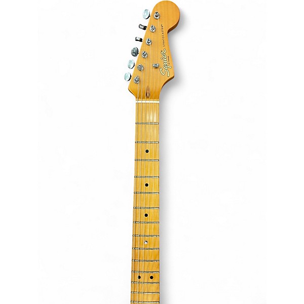 Used Squier Standard Stratocaster 40TH ANNIVERSARY Metallic Aqua Marine Solid Body Electric Guitar
