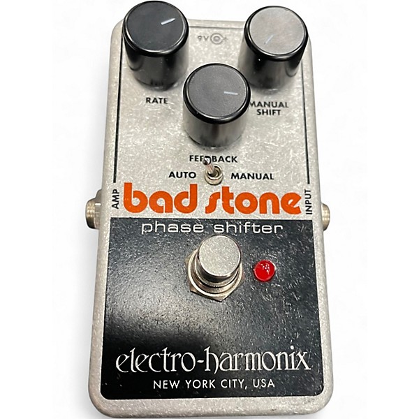 Used Electro-Harmonix Bad Stone Phase Shifter Effect Pedal