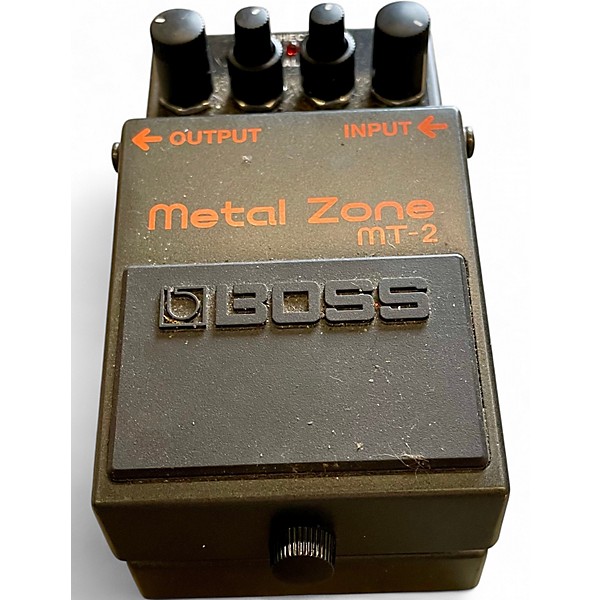 Used BOSS MT2 Metal Zone Distortion Effect Pedal