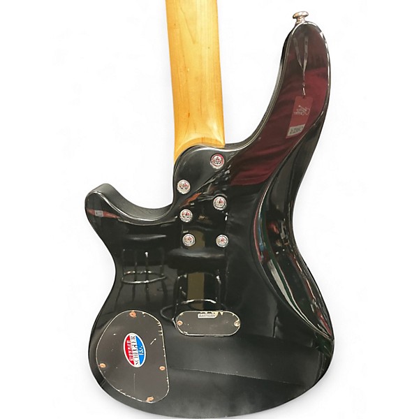 Used Schecter Guitar Research DIAMOND SERIES OMEN 4 Black Electric Bass Guitar