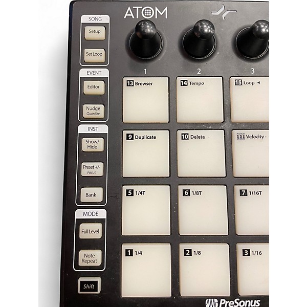 Used PreSonus ATOM Production and Performance Pad Controller MIDI Controller
