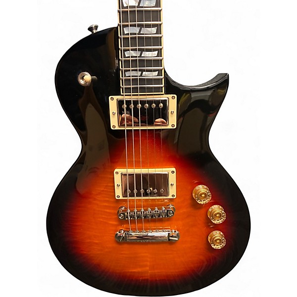 Used 2024 ESP USA Eclipse 3TSB W/CASE Solid Body Electric Guitar