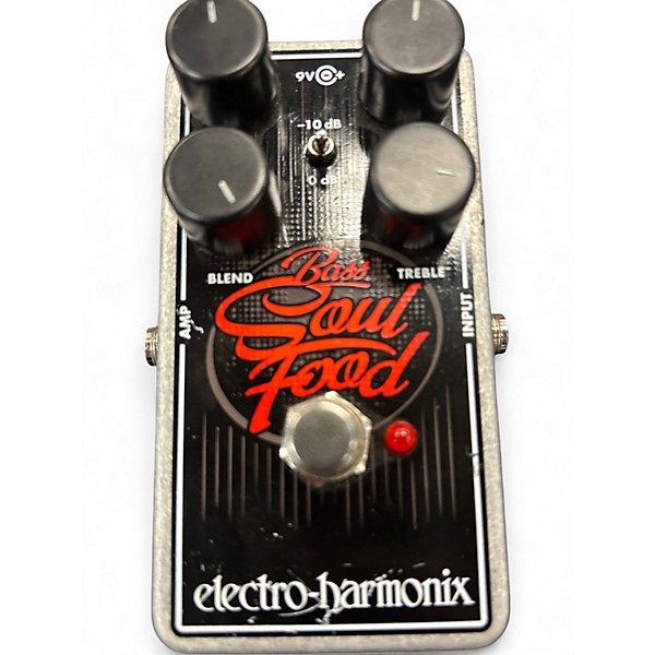 Used Electro-Harmonix Bass Soul Food Overdrive Bass Effect Pedal