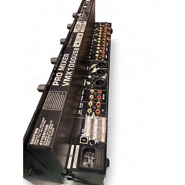 Used Behringer VMX1000 USB DJ Mixer