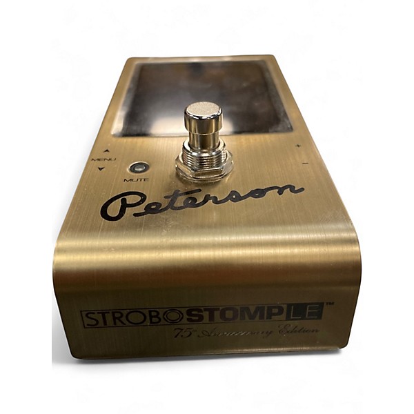 Used Peterson  75th Anniversary Gold Tuner  Tuner Pedal