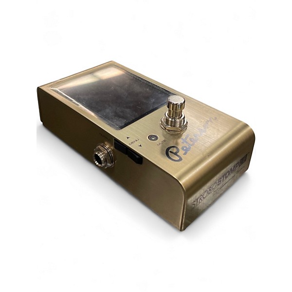 Used Peterson  75th Anniversary Gold Tuner  Tuner Pedal
