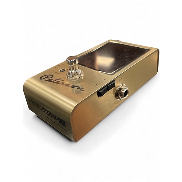 Used Peterson  75th Anniversary Gold Tuner  Tuner Pedal