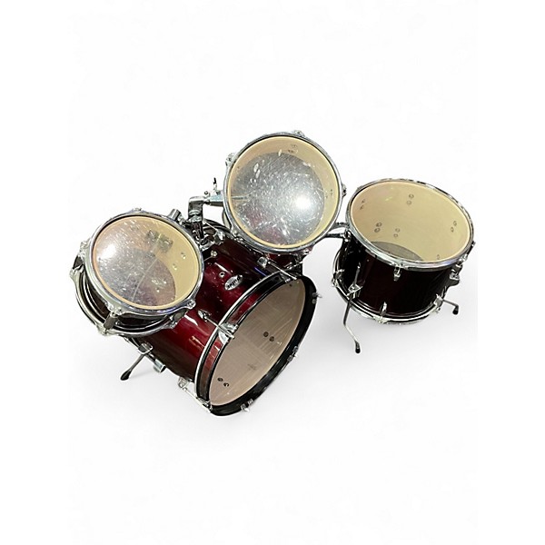 Used Pulse 5 Piece 5 piece drum kit Wine Red Drum Kit