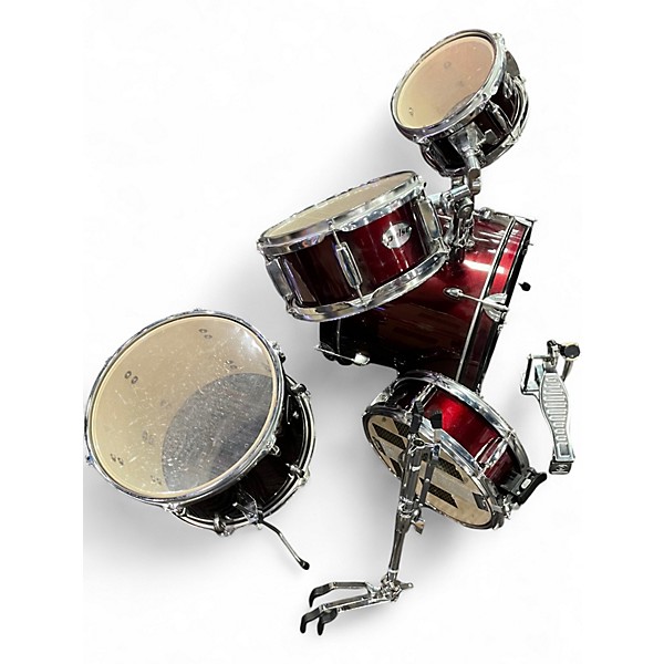 Used Pulse 5 Piece 5 piece drum kit Wine Red Drum Kit