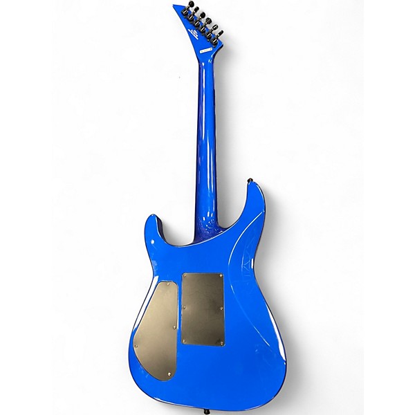 Used 2018 Jackson SLXDX Soloist Lightning Blue Solid Body Electric Guitar