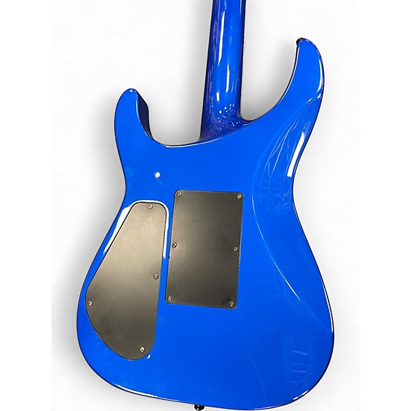 Used 2018 Jackson SLXDX Soloist Lightning Blue Solid Body Electric Guitar