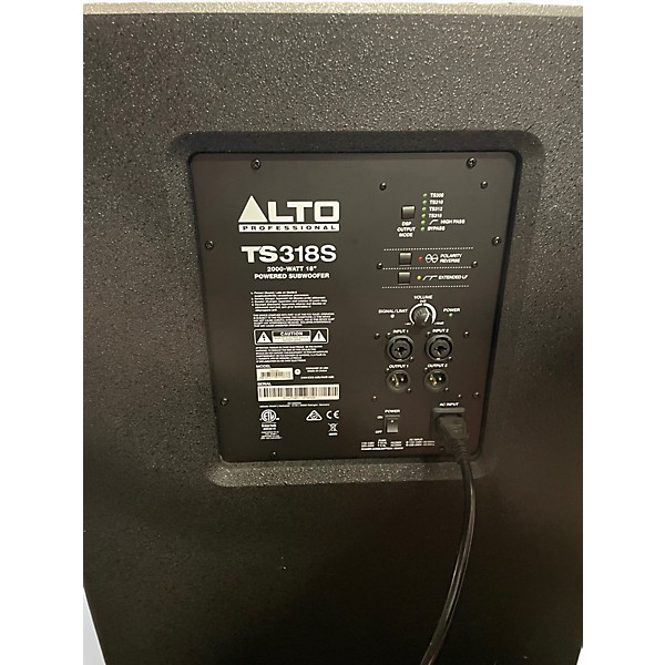 Used Alto TS18S Powered Subwoofer