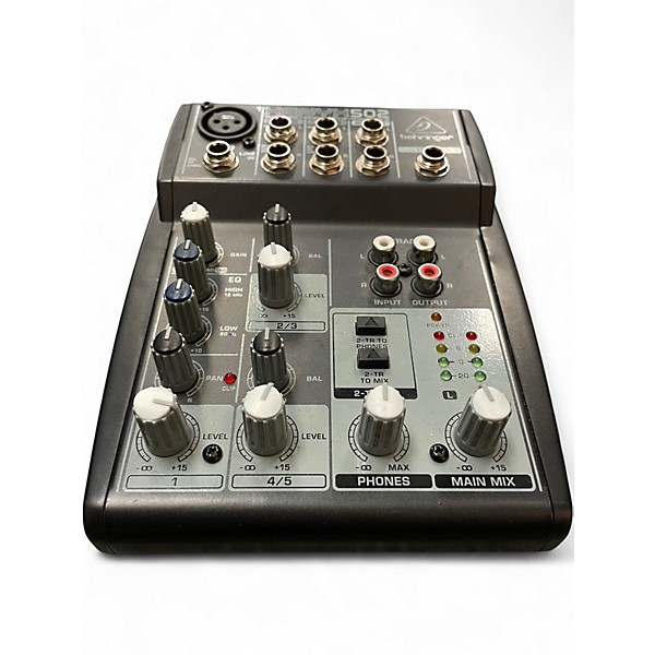 Used Behringer Xenyx 502 Unpowered Mixer