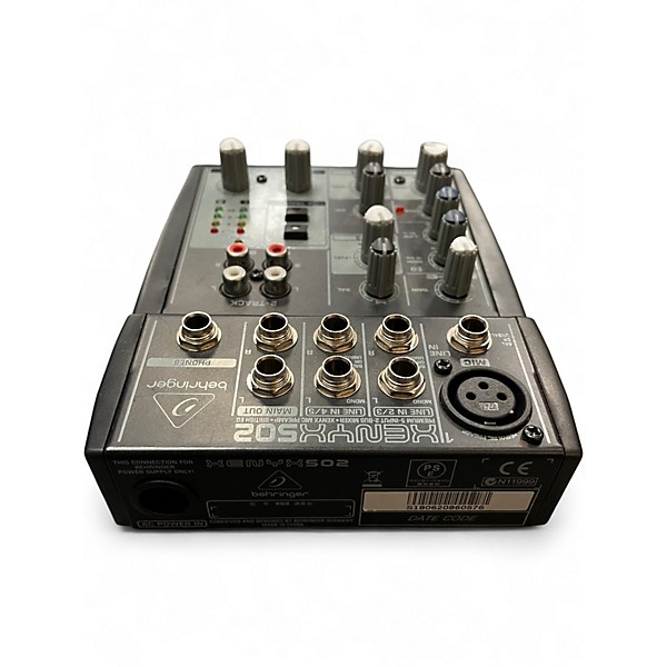 Used Behringer Xenyx 502 Unpowered Mixer
