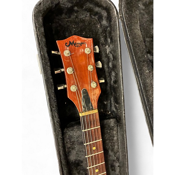 Used Memphis sp200-4 brown Solid Body Electric Guitar