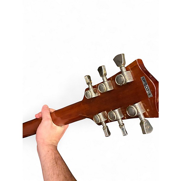 Used Memphis sp200-4 brown Solid Body Electric Guitar