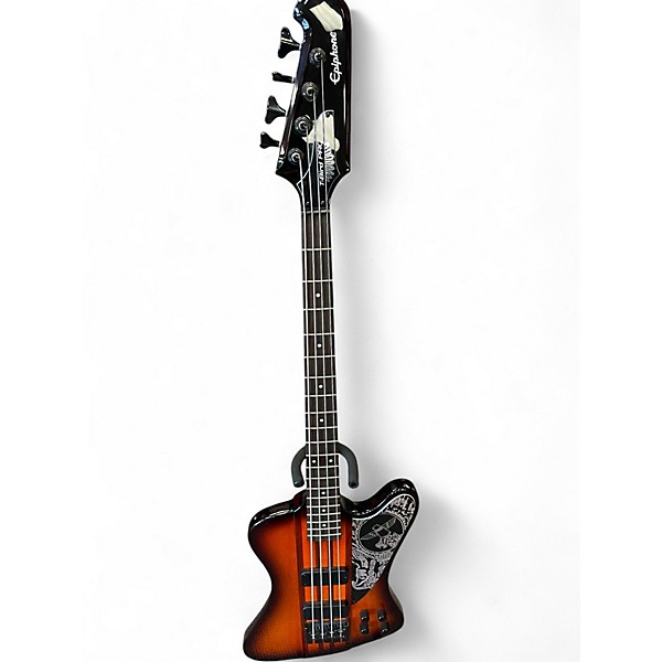 Used Epiphone T-BIRD PRO Sunburst Electric Bass Guitar