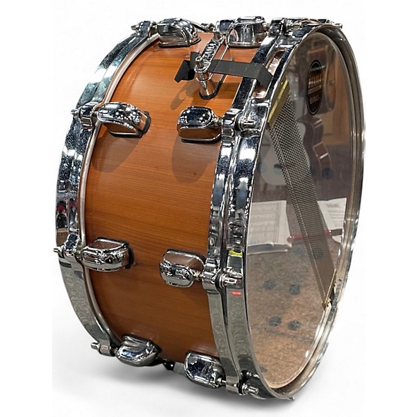 Used TAMA 14X6 Starclassic Snare Brown Drum