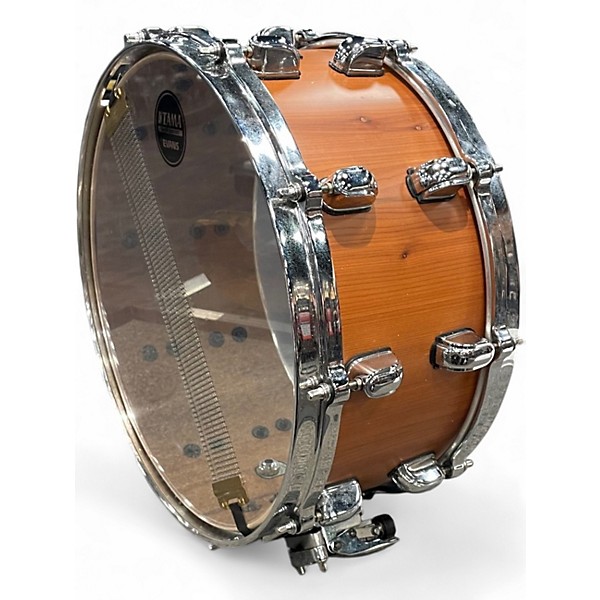 Used TAMA 14X6 Starclassic Snare Brown Drum