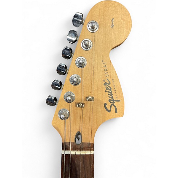 Used Squier  Affinity Stratocaster Black Solid Body Electric Guitar