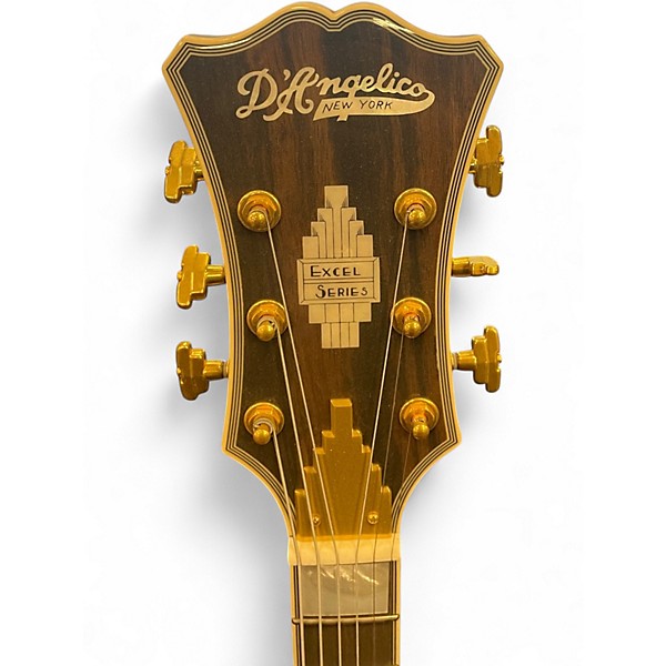 Used D'Angelico EXL-1 Walnut Hollow Body Electric Guitar