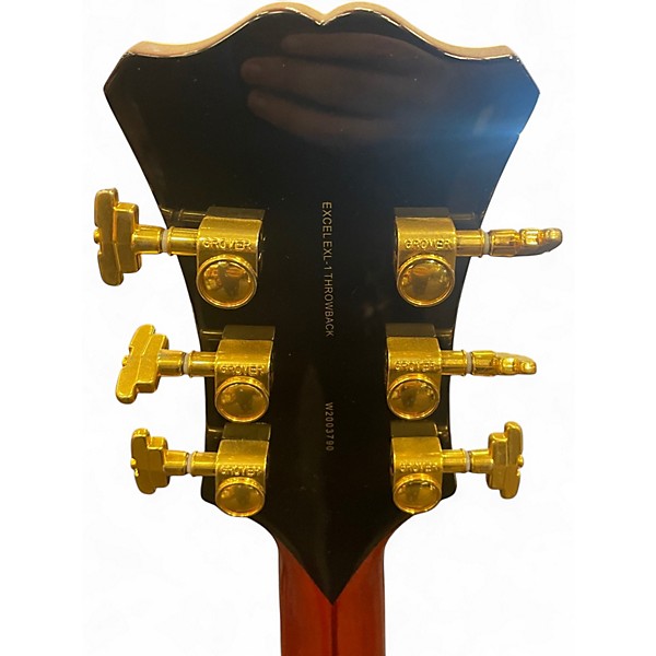 Used D'Angelico EXL-1 Walnut Hollow Body Electric Guitar