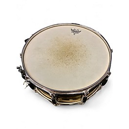 Used Pearl 5.5X14 Sensitone Brass Snare BRASS Drum