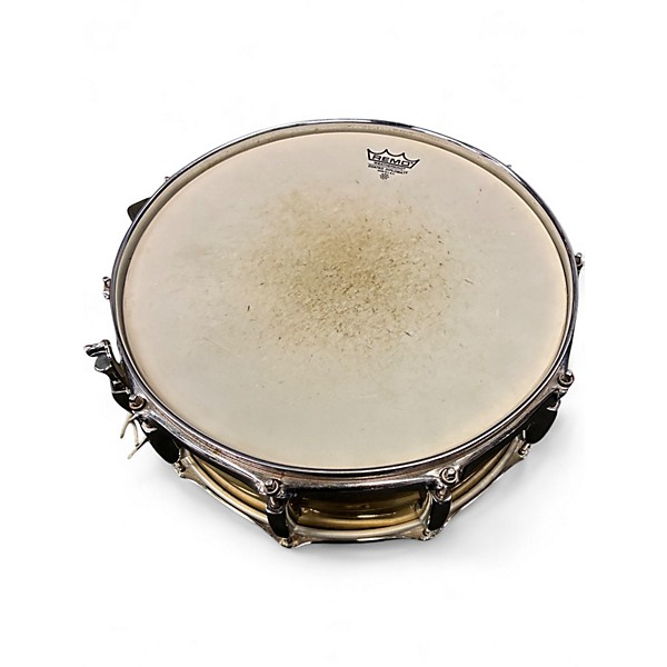 Used Pearl 5.5X14 Sensitone Brass Snare BRASS Drum