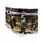 Used Pearl 5.5X14 Sensitone Brass Snare BRASS Drum