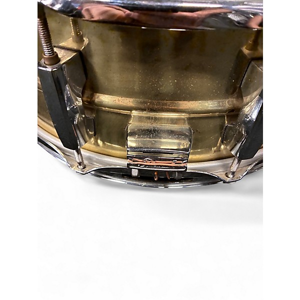 Used Pearl 5.5X14 Sensitone Brass Snare BRASS Drum