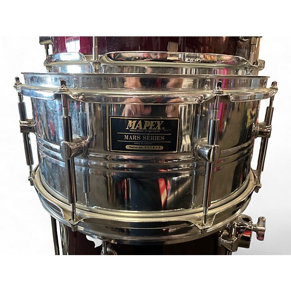 Used Mapex 5 Piece MARS SERIES Midnight Wine Drum Kit
