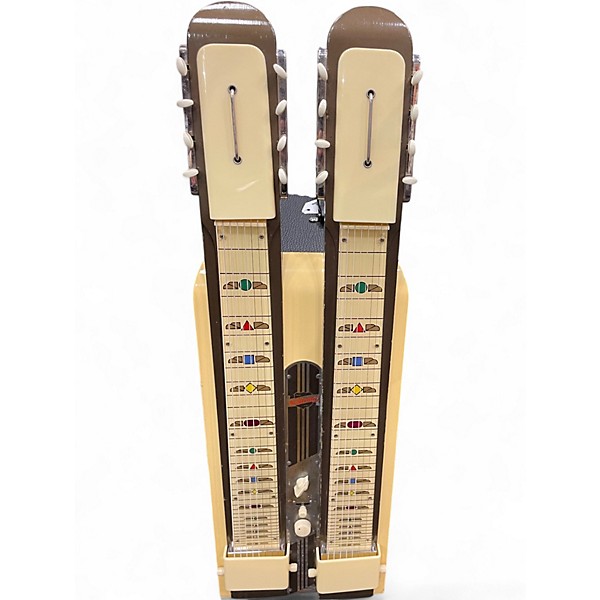 Vintage 1958 National GRAND CONSOLE MODEL 1050 DOUBLE EIGHT WHITE Lap Steel