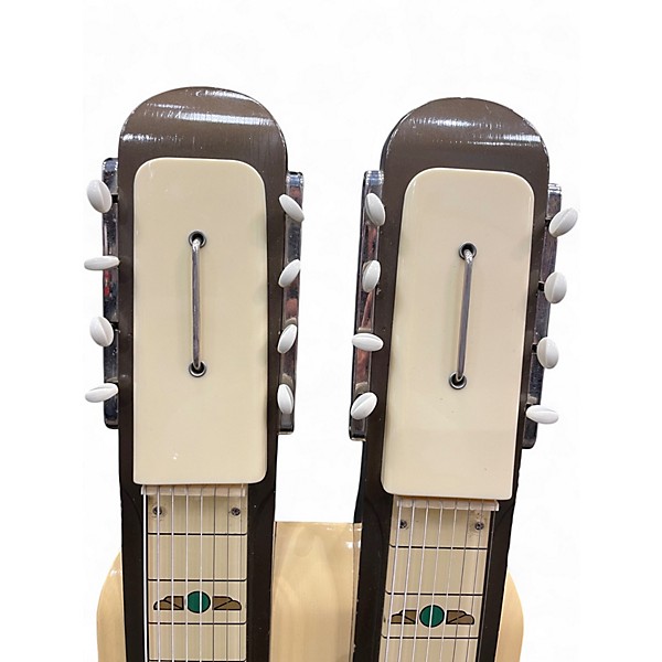 Vintage 1958 National GRAND CONSOLE MODEL 1050 DOUBLE EIGHT WHITE Lap Steel