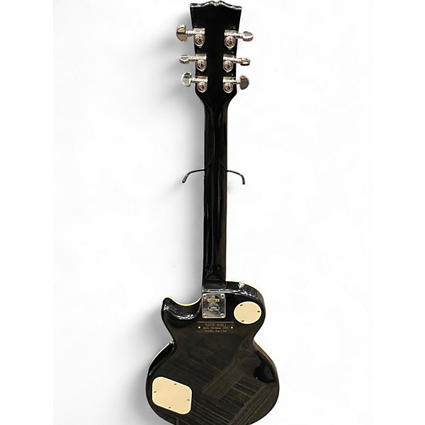 Used Hondo 1984 SINGLE CUT BLACK Solid Body Electric Guitar